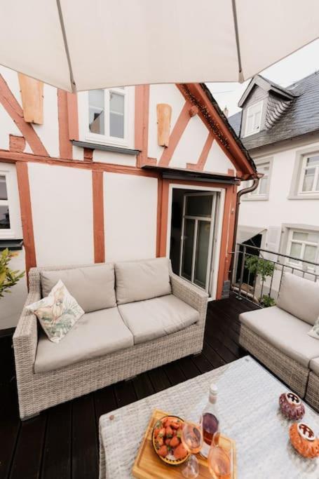 Modernes Tiny House Mit Sonnenterrasse Ediger-Eller Exterior foto